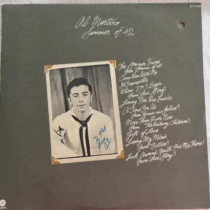 Al Martino - Summer Of '42