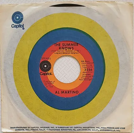 Al Martino - The Summer Knows