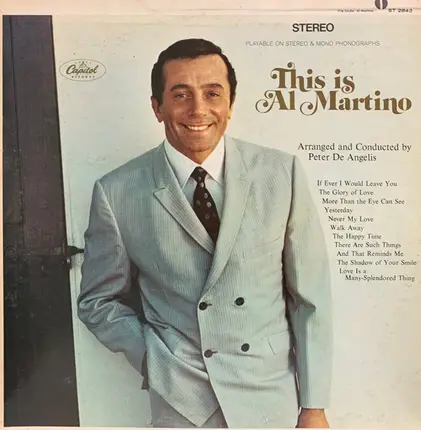 Al Martino - This Is Al Martino
