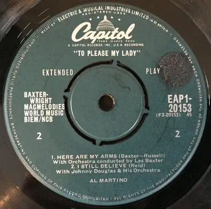 Al Martino - To Please My Lady