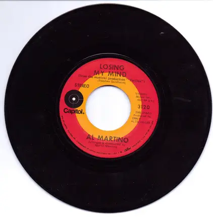 Al Martino - Too Many Mornings / Losing My Mind
