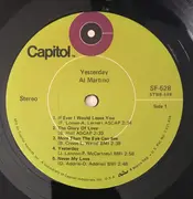 LP - Al Martino - Yesterday