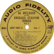 LP - Al Melgard - Al Melgard At The Chicago Stadium Organ Volume 2