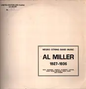 LP - Al Miller - Negro String Band Music 1927-1936 - Mono
