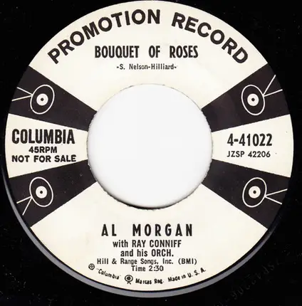 Al Morgan with Ray Conniff - The Wanderer Came Home / Bouquet Of Roses
