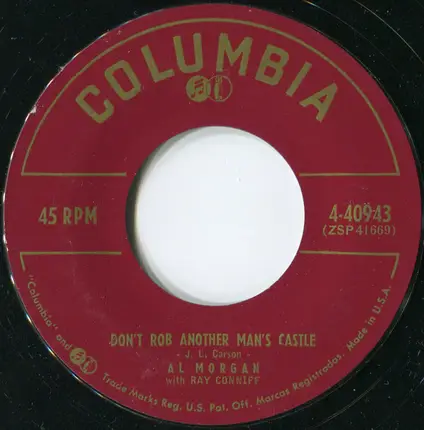 Al Morgan With Ray Conniff - Easy Goin' Heart