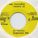 7inch Vinyl Single - Al Pancho - Righteous Man - Yellow Labelprints