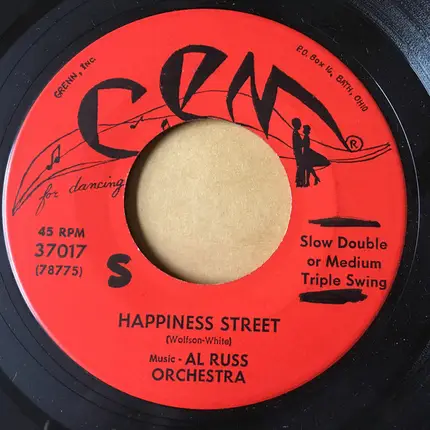 Al Russ Orchestra - Lover's Guitar / Happiness Street