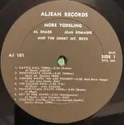 LP - Al Shade , Jean Romaine - More Yodeling