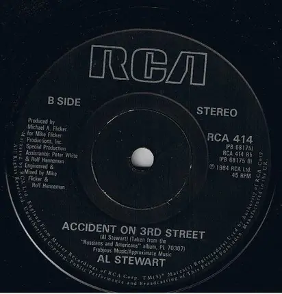 Al Stewart - Lori, Don't Go Right Now