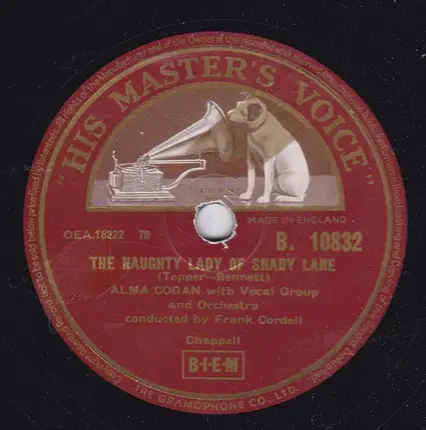 Alma Cogan - Mambo Italiano / The Naughty Lady Of Shady Lane