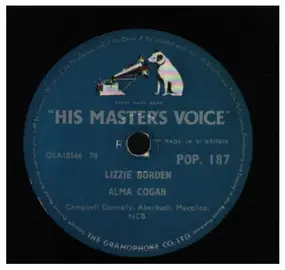 Alma Cogan - Lizzie Borden / Willie Can