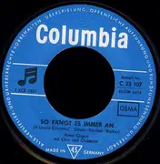 7'' - Alma Cogan - So Fängt Es Immer An / Nun Bist Du Mein Mann