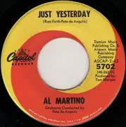 7'' - Al Martino - Just Yesterday