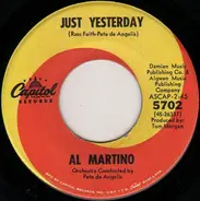 Al Martino - Just Yesterday