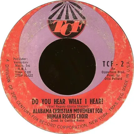 Alabama Christian Movement For Human Rights Choir - Do You Hear What I Hear?