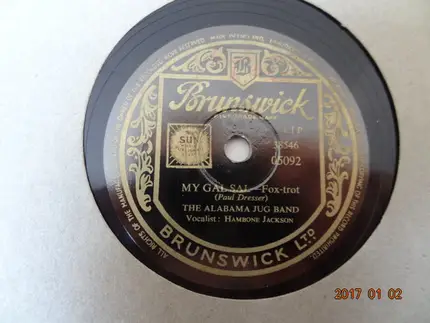 Alabama Jug Band - Somebody Stole My Gal / My Gal Sal