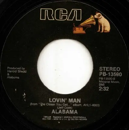 Alabama - Lady Down on Love