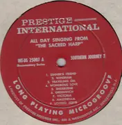 LP - Alabama Sacred Harp Singers - All Day Singing From 'The Sacred Harp' - Southern Journey 7