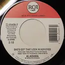 7inch Vinyl Single - Alabama - She's Got That Look In Her Eyes