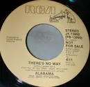 7inch Vinyl Single - Alabama - There's No Way