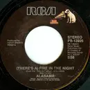 7inch Vinyl Single - Alabama - (There's A) Fire In The Night