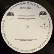LP - Aladár Pege - International Jazz Workshop