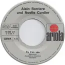 7inch Vinyl Single - Alain Barrière - Tu T'En Vas / Un Poete
