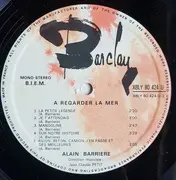 LP - Alain Barrière - À Regarder La Mer