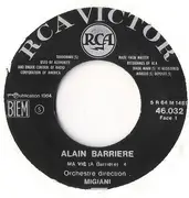 7inch Vinyl Single - Alain Barrière - Ma Vie / Un Eté