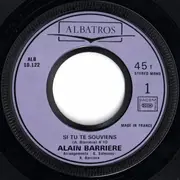 7inch Vinyl Single - Alain Barrière - Si Tu Te Souviens / Nobody But You
