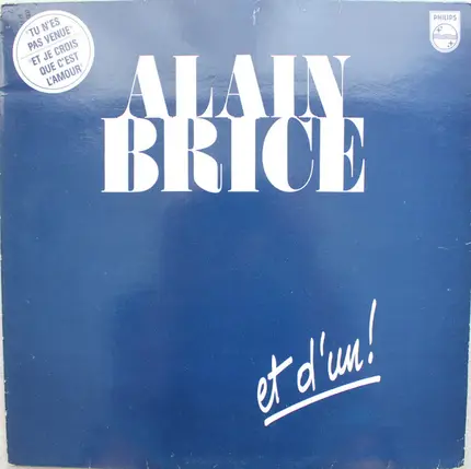 Alain Brice - Et D'un!