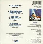 CD Single - Alain Chabat / Philippe Chany - Le Dog