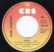 7inch Vinyl Single - Alain Chamfort - Géant