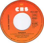 7inch Vinyl Single - Alain Chamfort - Manureva