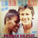 7inch Vinyl Single - Alain Delon & Phyllis Nelson - I Don't Know - Extraits de la Bande Originale Du Film ' Parole de Flic '
