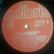 LP - Alain Morisod And His Orchestra - Les Plus Grands Succès D'Alain Morisod Et Son Orchestre