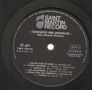 LP - Alain Morisod - Concerto Per Un'Estate