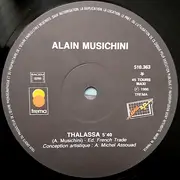 12inch Vinyl Single - Alain Musichini - Thalassa