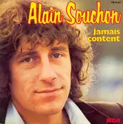 7inch Vinyl Single - Alain Souchon - Jamais Content - Paper Labels