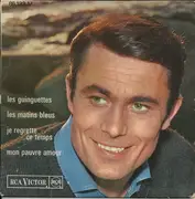 7'' - Alain Barrière - Les Guinguettes / Les Matins Bleus / Je Regrette Ce Temps / Mon Pauvre Amour