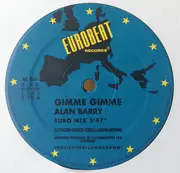 12inch Vinyl Single - Alan Barry - Gimme Gimme