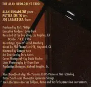 CD - Alan Broadbent Trio - Personal Standards