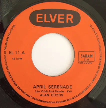 Alan Curtis - April Serenade / Amoroso