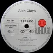 12inch Vinyl Single - Alan Clayn - Joint