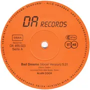 12inch Vinyl Single - Alan Cook - Bad Dreams