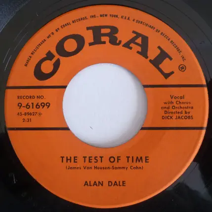 Alan Dale - I Cry More
