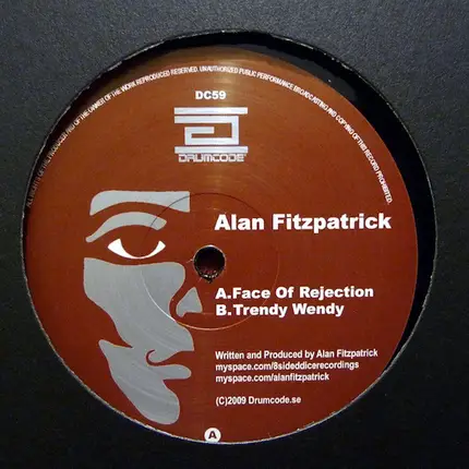 Alan Fitzpatrick - Face Of Rejection / Trendy Wendy