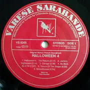 LP - Alan Howarth - Halloween 4 - The Return Of Michael Myers