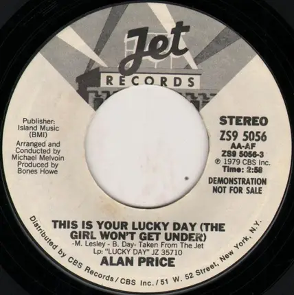 Alan Price - This Is Your Lucky Day